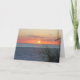 Treasure Island Sunset, version C, carte de note