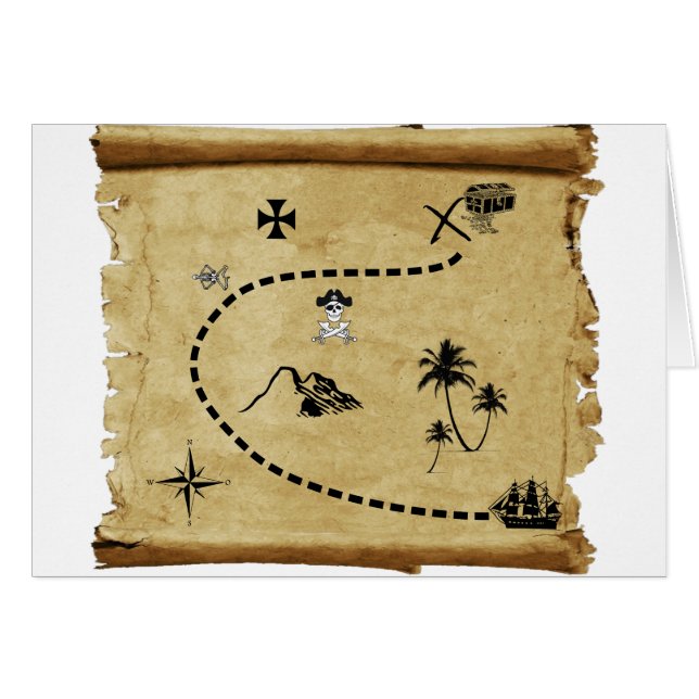 treasure map (Devant horizontal)