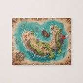 Treasure Map Adventure Puzzle (Horizontal)