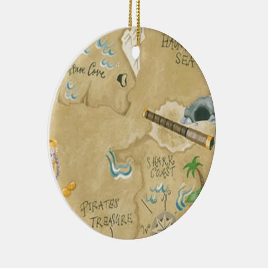 Treasure Map Ornament (Rechts)