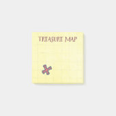 Treasure Map Pirate Booty Post-it® Notes (Voorkant)