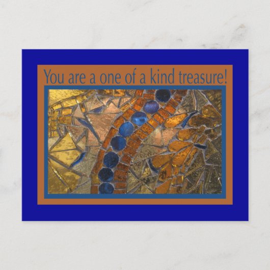 Treasure Postcard Briefkaart (Voorkant)