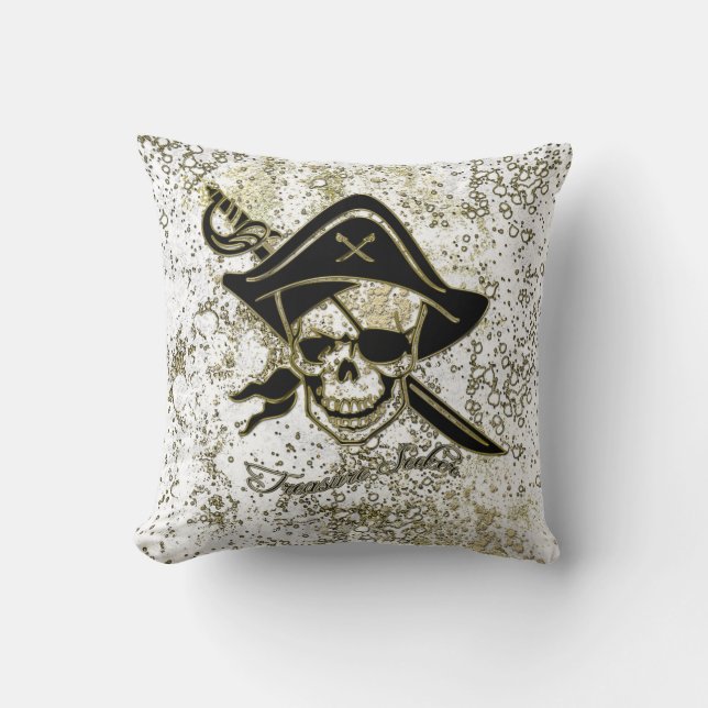 Treasure Seeker Pillow Kussen (Voorkant)