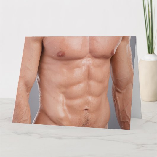 Treasure Trail Hot Guy - Carte de voeux (Devant)
