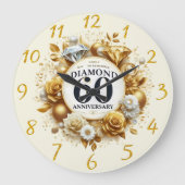 Treasured Diamond 60e Jubileum Grote Klok (Voorkant)
