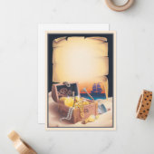 Treasureiland © notitiekaartje (Voorkant / Achterkant in situ)