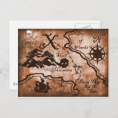 treasuremapfull.jpg briefkaart (Voorkant / Achterkant)