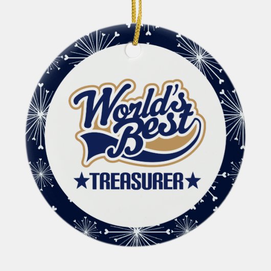 Treasurer Gift Ornament (Voorkant)