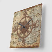 Treasurerenkaart Vierkante Klok (Hoek)