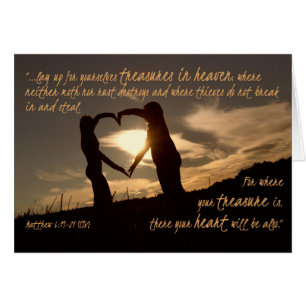 Treasures in Heaven Matthew 6:19-21 Bijbelverse