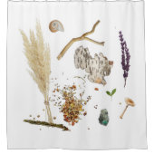 Treasures Shower Curtain Douchegordijn (Voorkant)