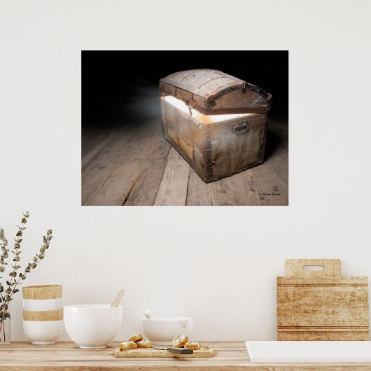 Treasurkborstkas Poster (Keuken)