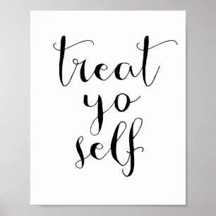 Treat je zelf poster