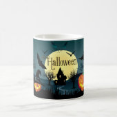 Treat ou Trick de la tasse nocturne d'Halloween (Centre)