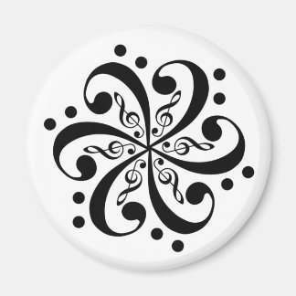 Treble Bass Swirl Magnet Magneet