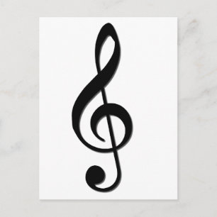 Treble Clef Briefkaart