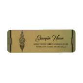  Treble Clef Etiket (Voorkant)