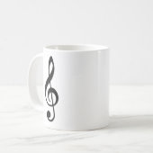 Treble Clef Koffiemok (Voorkant links)