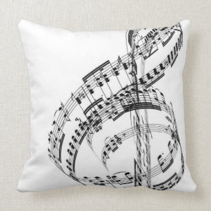 Treble Clef Kussen