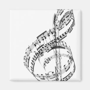 Treble Clef Magneet