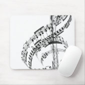 Treble Clef Muismat (Met muis)