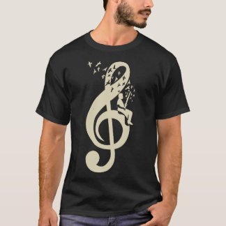 Treble Clef Music Bassoon T-shirt