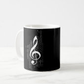 Treble Clef Music Koffiemok (Voorkant links)