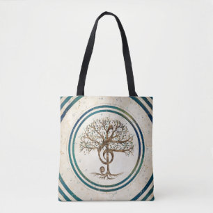 Treble Clef Music Tree Draagtas