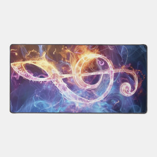 Treble Clef: Muzieknoten Digitale Kunst Bureaumat