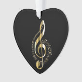 Treble Clef Ornament (voorkant)