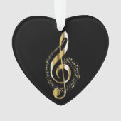 Treble Clef Ornament (voorkant)