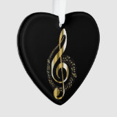 Treble Clef Ornament (voorkant)