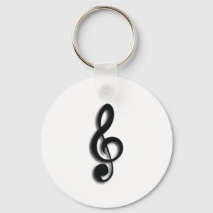 Treble Clef Sleutelhanger