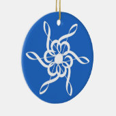 Treble Clef Snowflake Ornement musical (Droite)