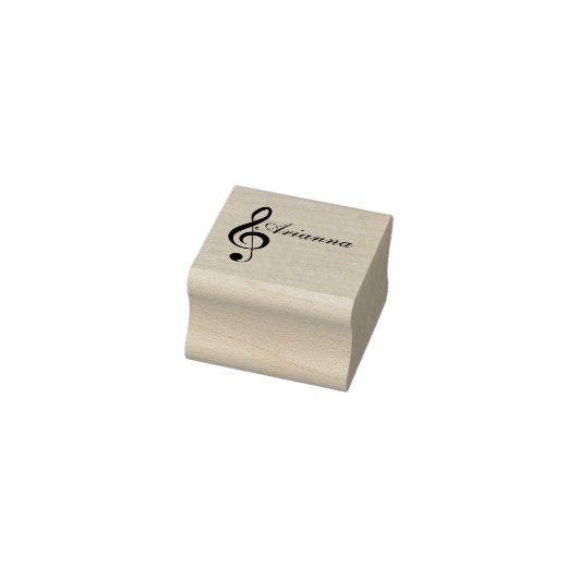  Treble Clef Stamp Rubberstempel (Stempel)