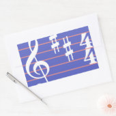 Treble Clef Sticker (Envelop)