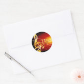 Treble Clef Stickers (Envelop)