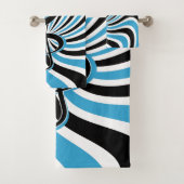 Treble Clef sur Blue Retro Arrière - plan (En situation)