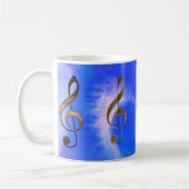 Treble Cleff Music-Lover Mokken (Links)