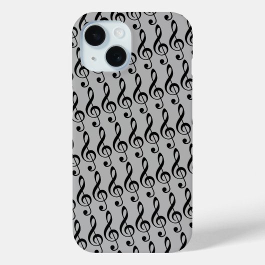 Treble Clefs Case-Mate iPhone Case (Achterkant)