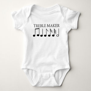 Treble Maker Funny Music Romper