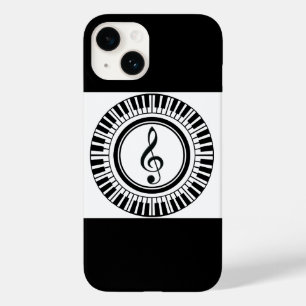 Treble sleutel in piano sleutels Case-Mate iPhone 14 hoesje
