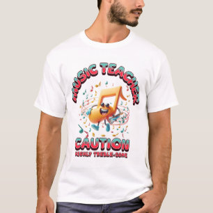 "Treble-some" muziekleraren T-shirt