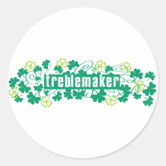 Treblemaker Ronde Sticker