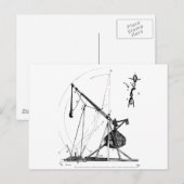 trebuchet-2 briefkaart (Voorkant / Achterkant)