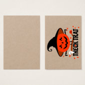 Treck Trat Citrouille Sourire (Devant & derrière)