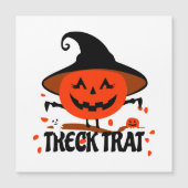 Treck Trat pompoen lachend (Voorkant)