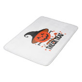 Treck Trat pompoen lachend Badmat (Gekanteld)