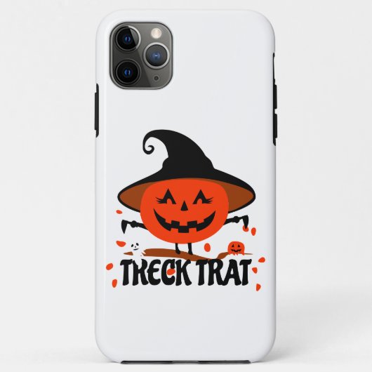 Treck Trat pompoen lachend Case-Mate iPhone Case (Achterkant)