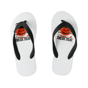 Treck Trat pompoen lachend Kinder Teenslippers